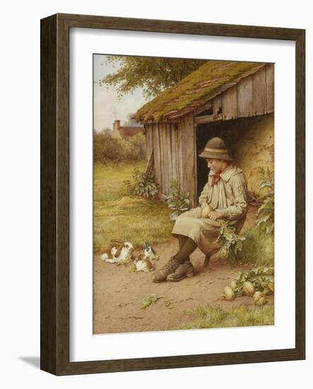 His Last Investment-Charles Edward Wilson-Framed Giclee Print