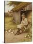 His Last Investment-Charles Edward Wilson-Stretched Canvas