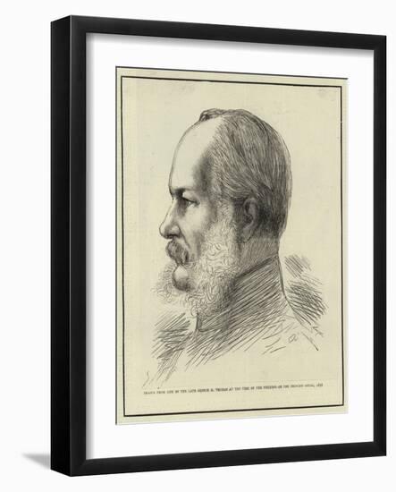 His Late Majesty William I, Emperor of Germany, King of Prussia-George Housman Thomas-Framed Giclee Print