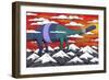 His Legend Only Grew-Ric Stultz-Framed Giclee Print