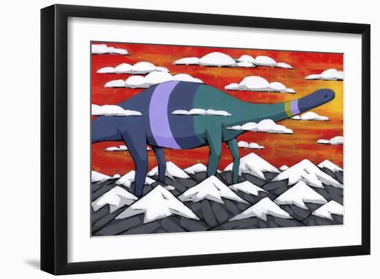 His Legend Only Grew-Ric Stultz-Framed Giclee Print