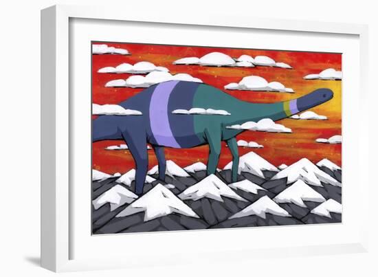 His Legend Only Grew-Ric Stultz-Framed Giclee Print