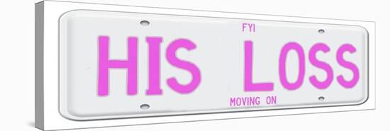 His Lost Licence Plate-Sheldon Lewis-Stretched Canvas