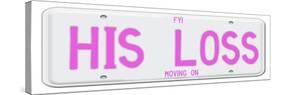 His Lost Licence Plate-Sheldon Lewis-Stretched Canvas