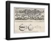 His "Magdeburg Hemispheres" Experiment to Demonstrate the Strength of Air Pressure-null-Framed Photographic Print
