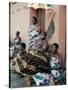 His Majesty Agboli Agbo Dedjani, Last King of the Dan-Home Dynasty, Abomey, Benin (Dahomey), Africa-Bruno Barbier-Stretched Canvas