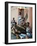 His Majesty Agboli Agbo Dedjani, Last King of the Dan-Home Dynasty, Abomey, Benin (Dahomey), Africa-Bruno Barbier-Framed Photographic Print