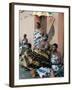 His Majesty Agboli Agbo Dedjani, Last King of the Dan-Home Dynasty, Abomey, Benin (Dahomey), Africa-Bruno Barbier-Framed Photographic Print