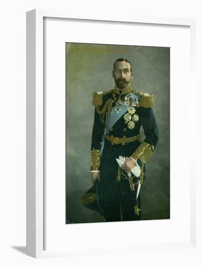 His Majesty King George V-null-Framed Giclee Print