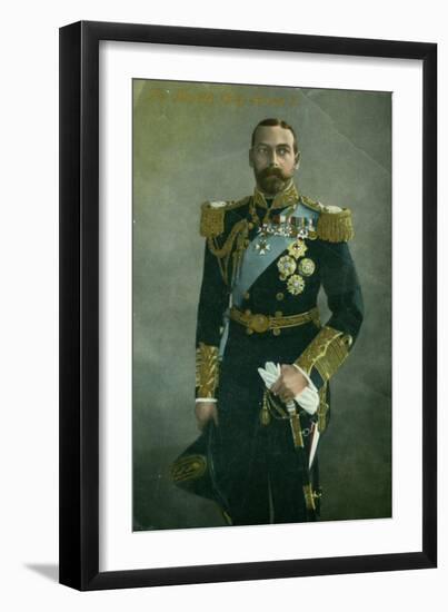 His Majesty King George V-null-Framed Giclee Print