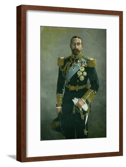 His Majesty King George V--Framed Giclee Print