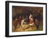 His Majesty Receives, 1885-William Holbrook Beard-Framed Premium Giclee Print