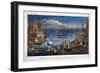 His Majesty's Embarkation at Greenwich, for Scotland, 1822-John Chapman-Framed Giclee Print