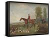 'His Majesty's Harriers', c19th century-Richard Woodman-Framed Stretched Canvas