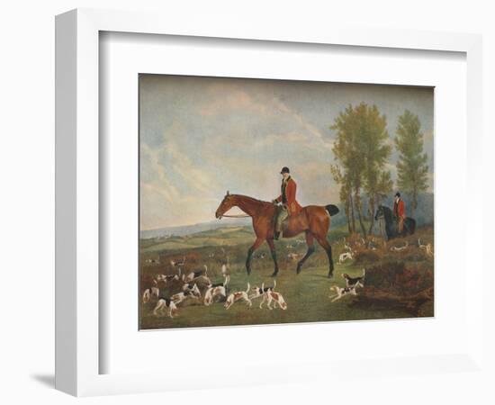 'His Majesty's Harriers', c19th century-Richard Woodman-Framed Giclee Print