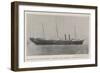 His Majesty's New Yacht, Victoria and Albert, Commissioned 23 July-null-Framed Giclee Print