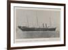 His Majesty's New Yacht, Victoria and Albert, Commissioned 23 July-null-Framed Giclee Print