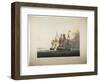 His Majesty's Ship Shannon Capturing the American Frigate Chesapeake, 1813-George Webster-Framed Giclee Print