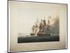 His Majesty's Ship Shannon Capturing the American Frigate Chesapeake, 1813-George Webster-Mounted Giclee Print