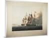 His Majesty's Ship Shannon Capturing the American Frigate Chesapeake, 1813-George Webster-Mounted Giclee Print