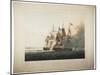 His Majesty's Ship Shannon Capturing the American Frigate Chesapeake, 1813-George Webster-Mounted Giclee Print