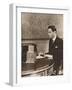 His Majesty Speaks to His Empire, 1937-BBC-Framed Photographic Print