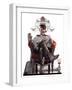 "His Majesty the Janitor,"January 13, 1923-Walter Beach Humphrey-Framed Giclee Print