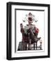 "His Majesty the Janitor,"January 13, 1923-Walter Beach Humphrey-Framed Giclee Print