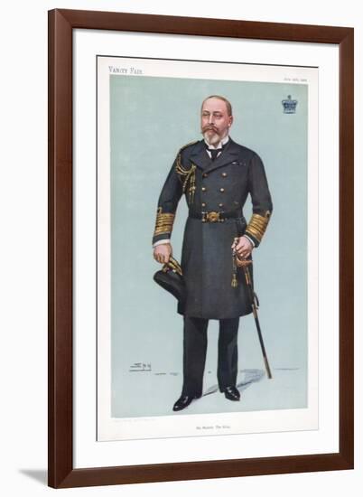 His Majesty the King, 1902-Spy-Framed Giclee Print