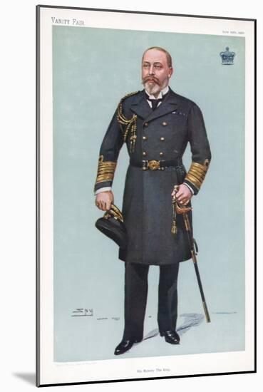 His Majesty the King, 1902-Spy-Mounted Giclee Print