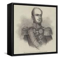 His Majesty the King of Holland-Charles Baugniet-Framed Stretched Canvas