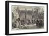 His Majesty the King of the Greeks Attending Divine Worship at the Greek Church, London-Wall-null-Framed Giclee Print