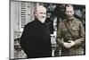 'His Majesty with President Poincare at The British General Headquarters in France', c1916, (1935)-Unknown-Mounted Photographic Print