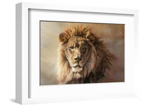 His Majesty-Kalon Baughan-Framed Art Print