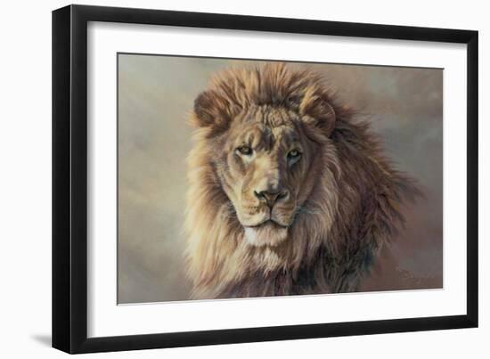 His Majesty-Kalon Baughan-Framed Art Print