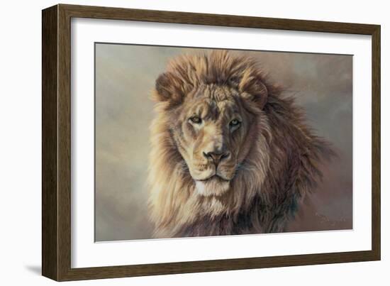 His Majesty-Kalon Baughan-Framed Art Print