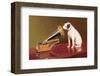 His Master's Voice Ad-null-Framed Premium Giclee Print