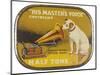 His Master's Voice: The Hmv Dog Listens Eternally-Design-Mounted Photographic Print