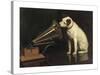 His Master's Voice-Francis Barraud-Stretched Canvas