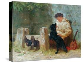 His Only Friend, 1875-John Charles Dollman-Stretched Canvas
