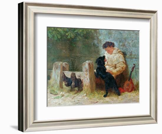 His Only Friend, 1875-John Charles Dollman-Framed Giclee Print