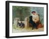 His Only Friend, 1875-John Charles Dollman-Framed Giclee Print