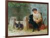 His Only Friend, 1875-John Charles Dollman-Framed Giclee Print