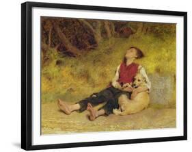 His Only Friend-Briton Rivière-Framed Giclee Print