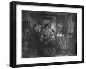 His Only Pair, 1860, (1917)-Thomas Faed-Framed Giclee Print