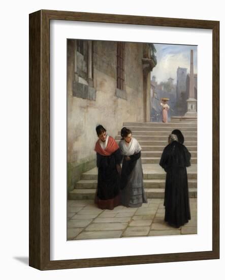 His Reverence, 1876-Philip Hermogenes Calderon-Framed Giclee Print