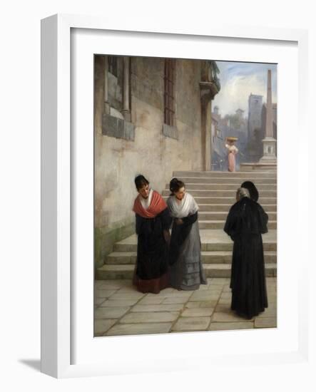 His Reverence, 1876-Philip Hermogenes Calderon-Framed Giclee Print