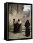 His Reverence, 1876-Philip Hermogenes Calderon-Framed Stretched Canvas