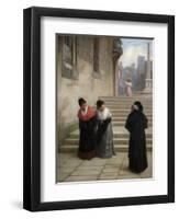 His Reverence, 1876-Philip Hermogenes Calderon-Framed Giclee Print