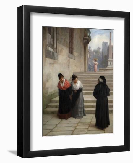 His Reverence, 1876-Philip Hermogenes Calderon-Framed Giclee Print